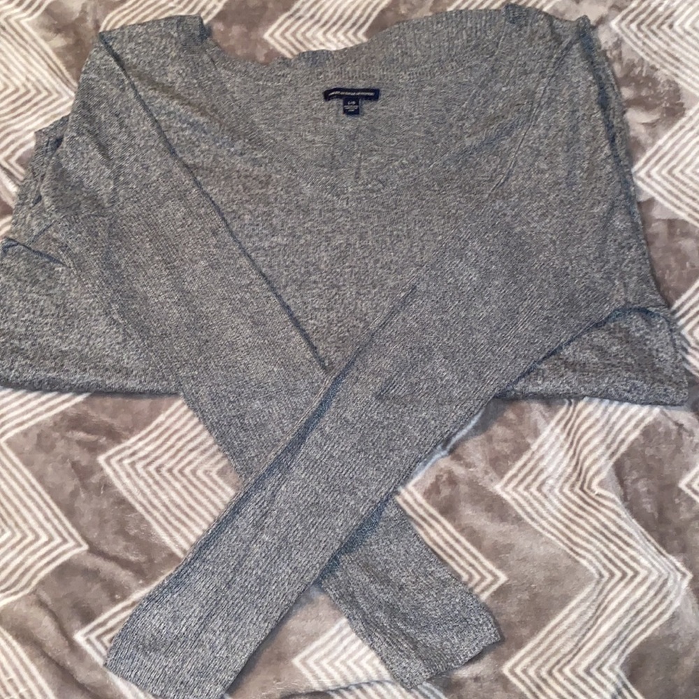 Heather Gray American Eagle Sweater size L